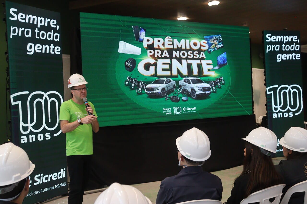 Cristiano Ourique, diretor de Negócios, apresentou a Campanha de Prêmios