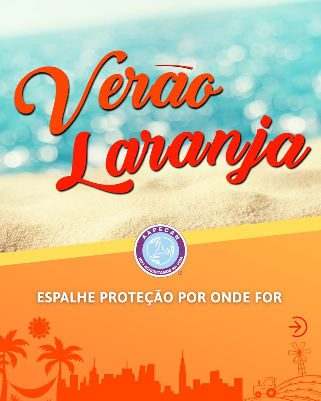 Capa release Verão Laranja