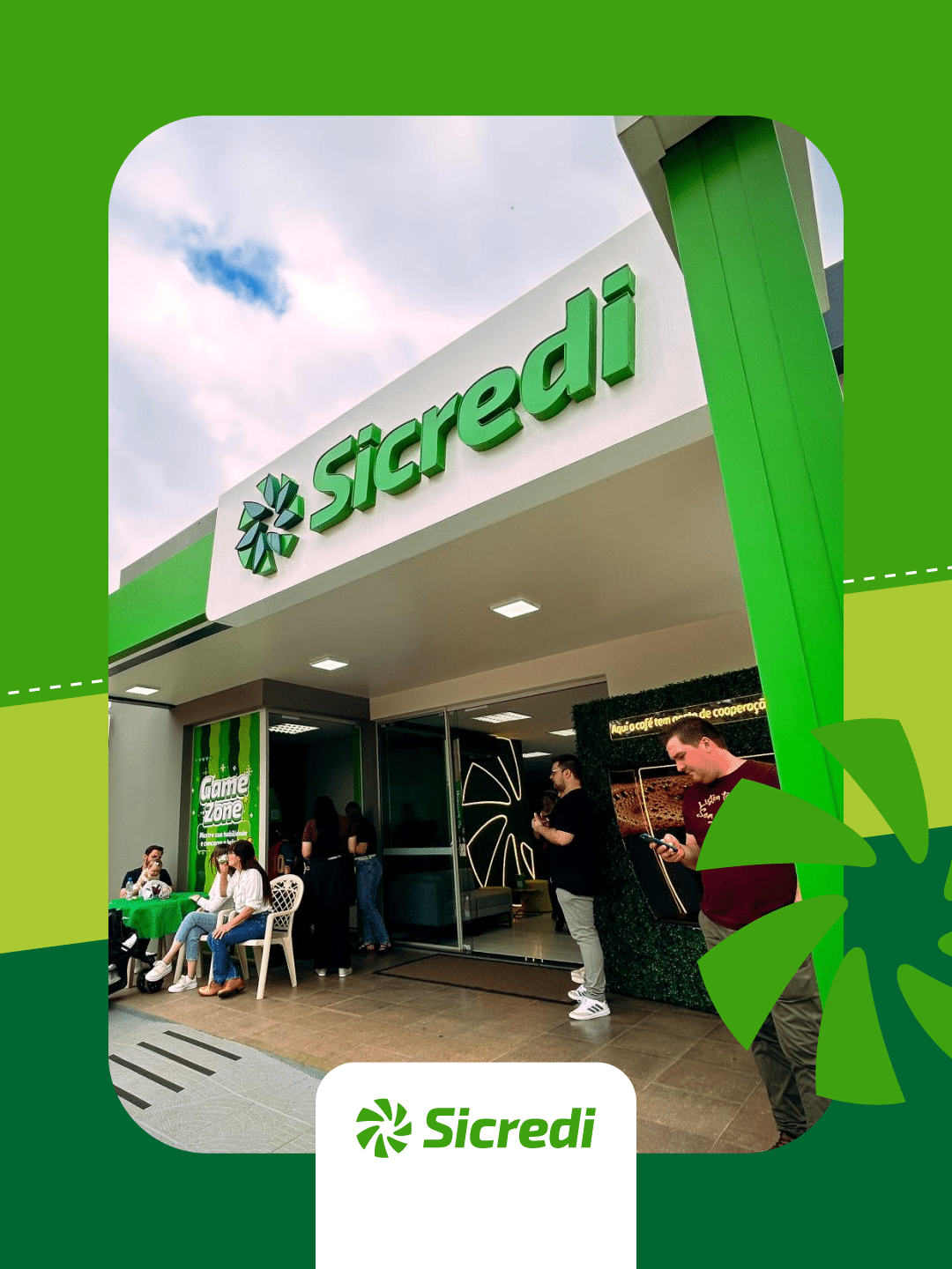 Casa do Sicredi na Expofest 2026